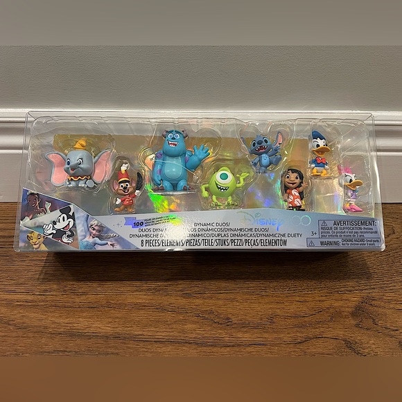 Disney 100 years of dynamic duos - 8 figure pack - Picture 1 of 4